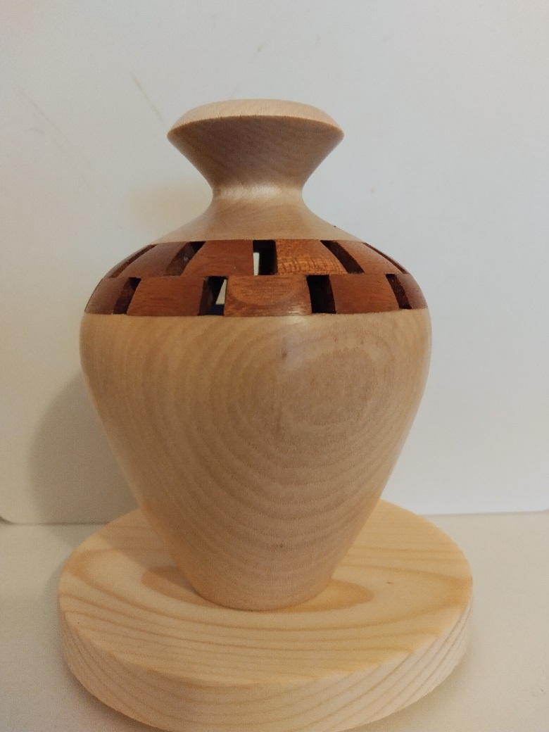 Picture of a segmented vase