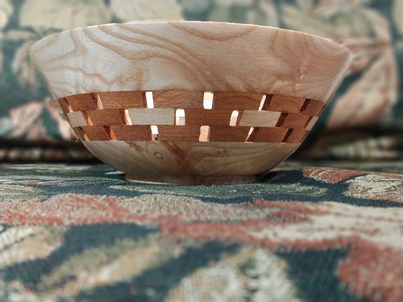 Picture of a segmented bowl